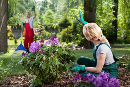 Landscaping terms and conditions document with garden service details